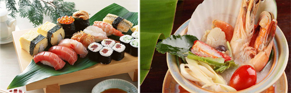 泰国菜、日本料理、韩国料理等域外菜系
